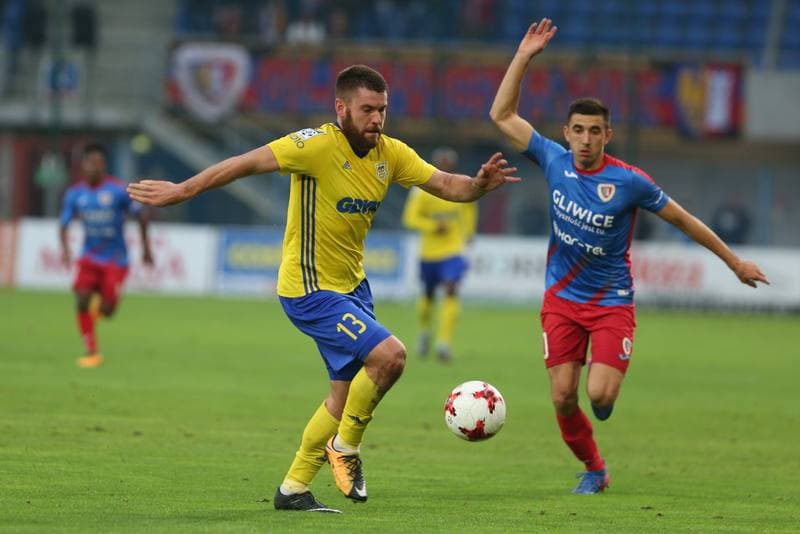 Football. Lotto Ekstraklasa. Piast Gliwice - Arka Gdynia. 22.09.2017