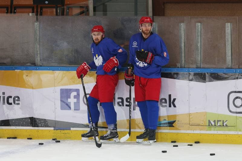 Ice Hockey. Poland national team. Training. 27.09.2017