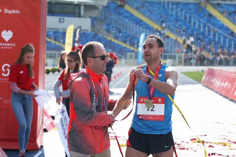 Athletics. PKO Silesia Marathon. Wojciech Saluga - Damian Pieterczyk. 01.10.2017