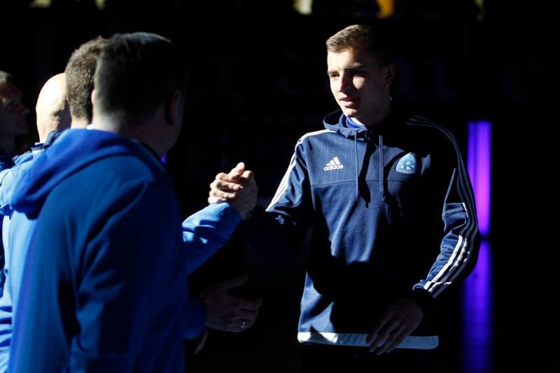 Football. Ruch Chorzow. Team Presentation. 07.02.2017