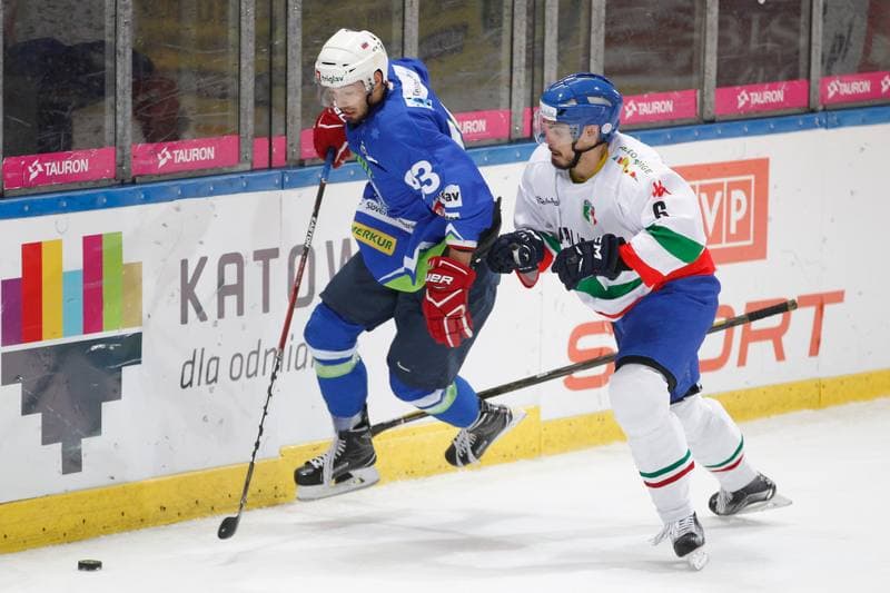 Ice Hockey. Euro Ice Hockey Challenge. Slovenia - Italy. 10.02.2017