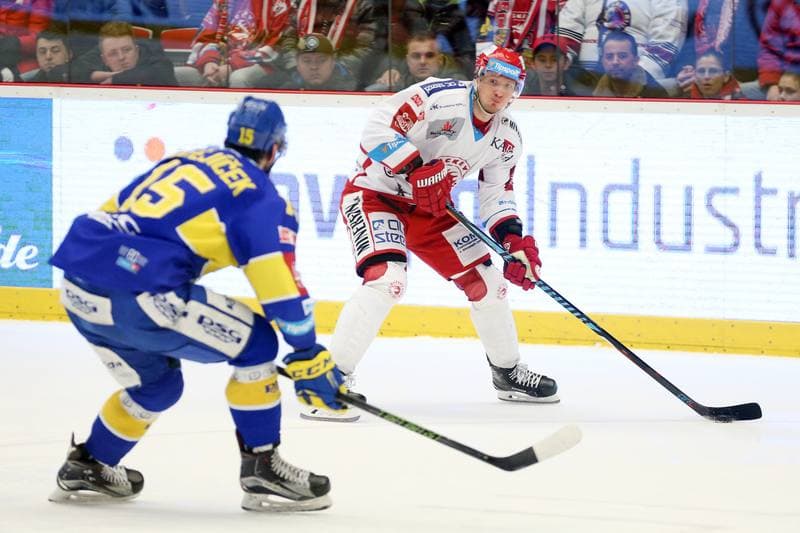 Ice Hockey. Tipsport Extraliga. Ocelari Trinec - PSG Zlin. 19.02.2017