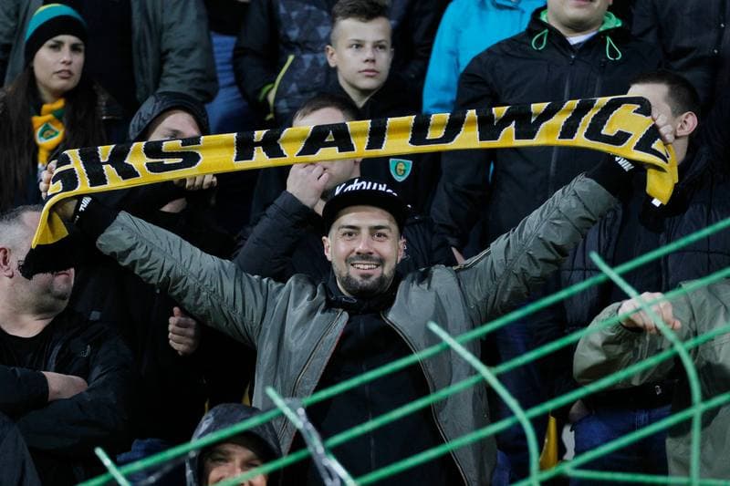 Football. Nice I Liga. GKS Katowice - Ruch Chorzow. 22.10.2017