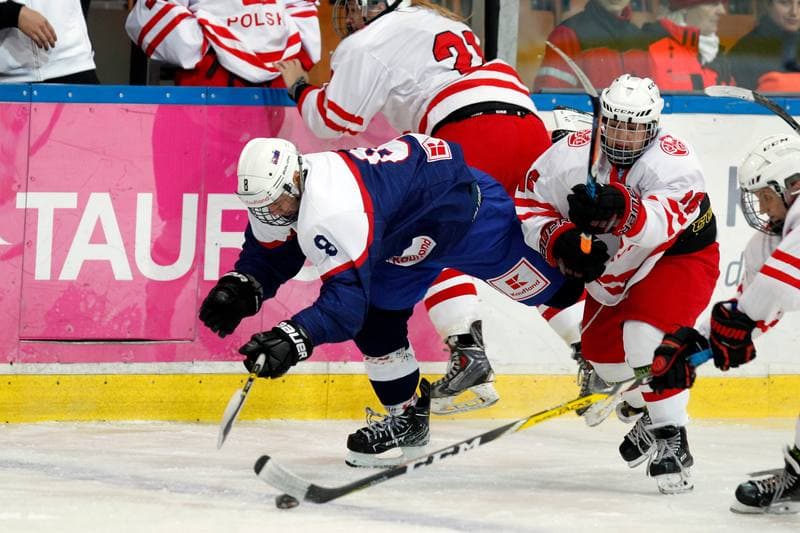 Ice Hockey. Women's National Team. Poland - Slovakia. 12.11.2017
