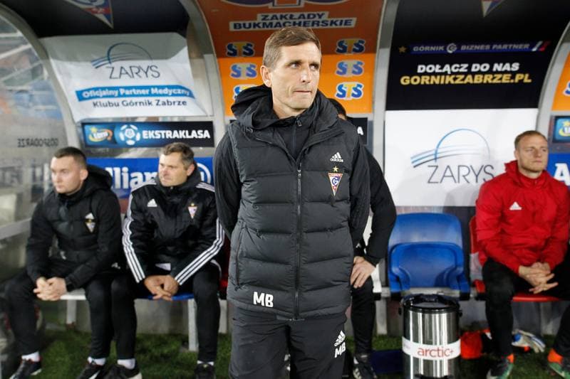 Football. Lotto Ekstraklasa. Gornik Zabrze - Lech Poznan. 04.11.2017