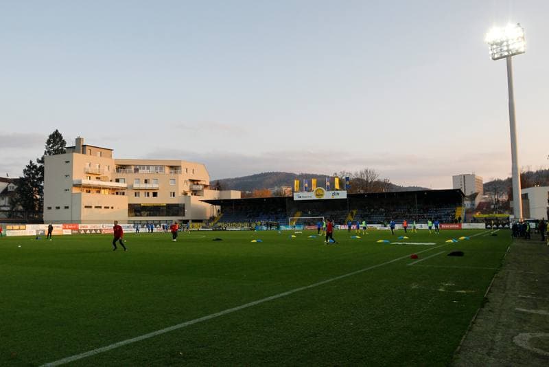 Football. Het Liga. Fastav Zlin - Sparta Prague. 05.11.2017