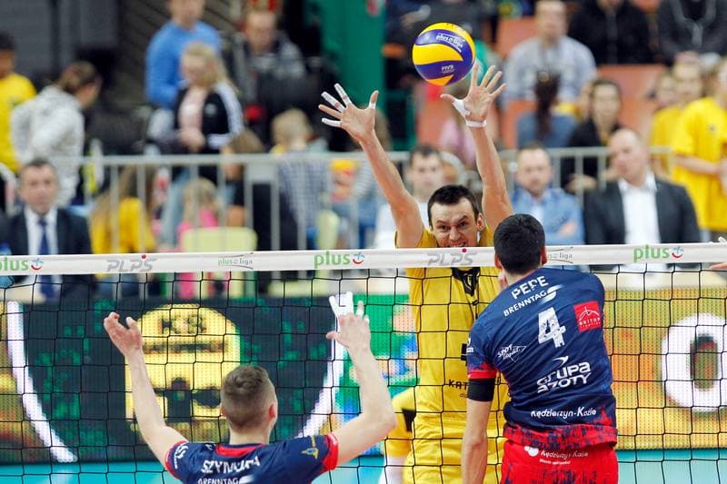 Volleyball. PlusLiga. GKS Katowice - ZAKSA Kedzierzyn-Kozle. 21.11.2017