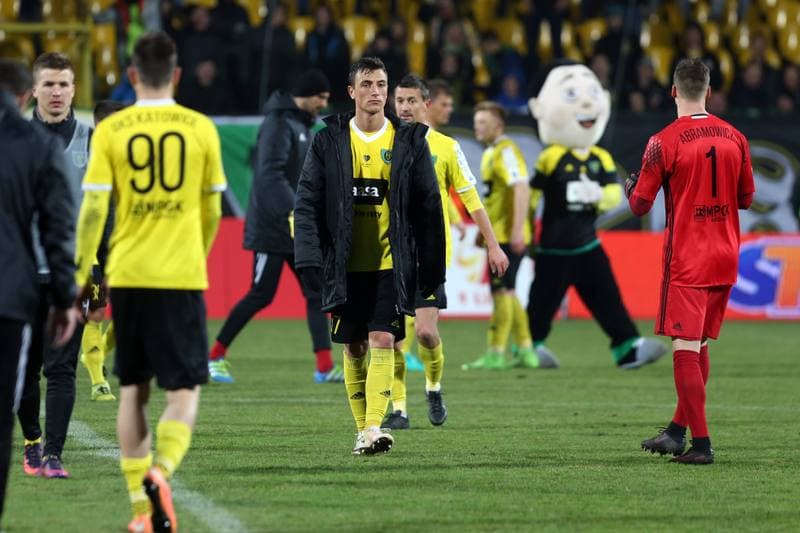 Football. Nice I Liga. GKS Katowice - Stomil Olsztyn. 10.03.2017