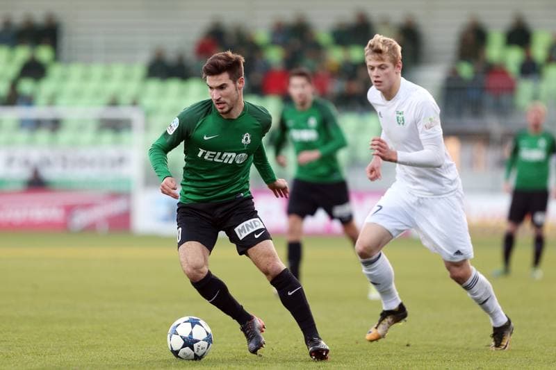 Football. Het Liga. MFK Karvina - FK Jablonec. 19.11.2017