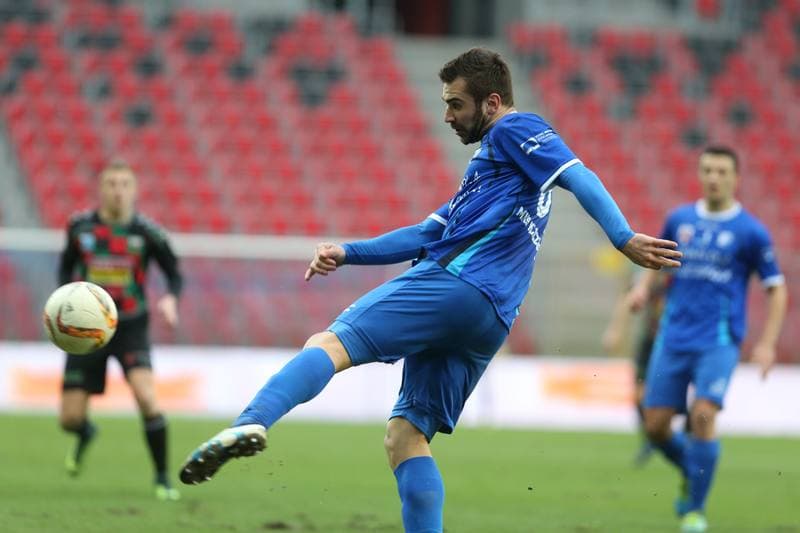 Football. Nice I Liga. GKS Tychy - MKS Kluczbork. 11.03.2017