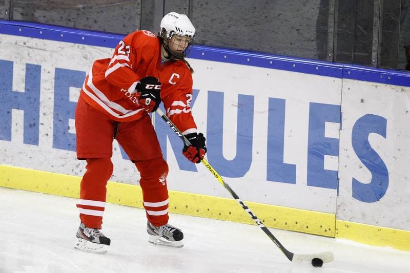 Ice Hockey. Women's U18 Olympic Hopes Tournament. Poland - Hungary. 17.12.2017
