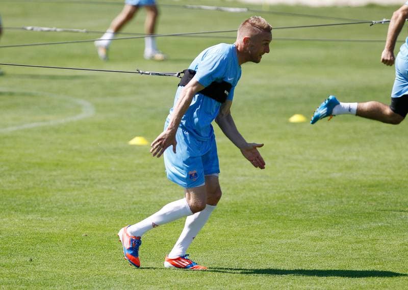 Football. Termalica Bruk-Bet Nieciecza. Training. 03.07.2015