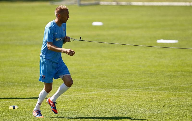 Football. Termalica Bruk-Bet Nieciecza. Training. 03.07.2015