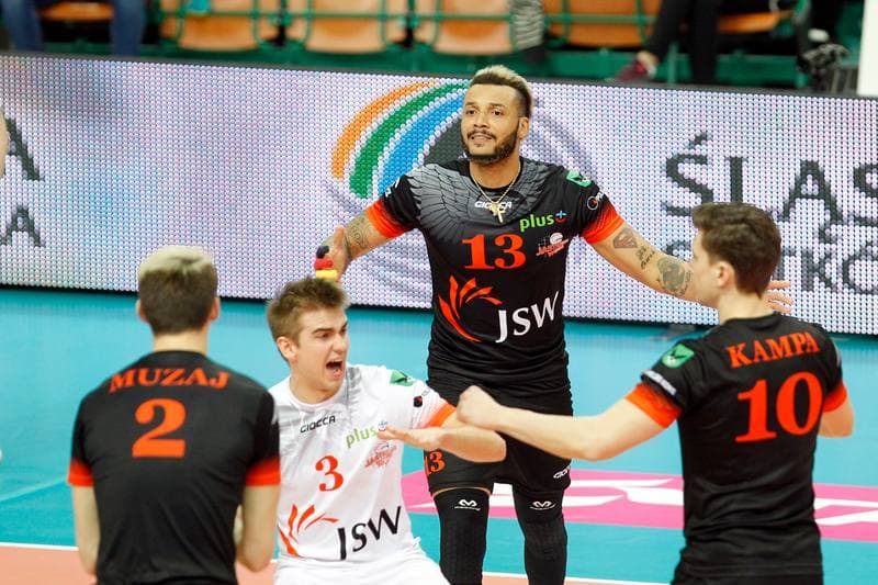 Volleyball. PlusLiga. GKS Katowice - Jastrzebski Wegiel. 28.03.2017