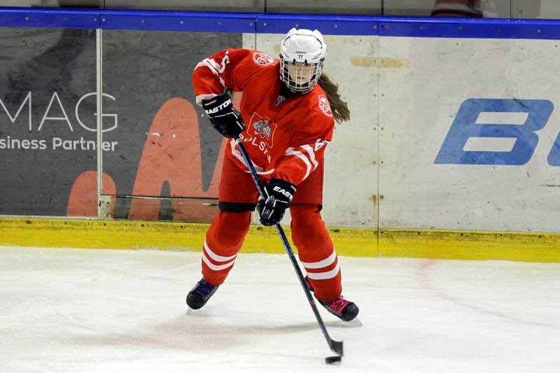 Ice Hockey. Women's U18 Olympic Hopes Tournament. Poland - Czech Republic. 15.12.2017