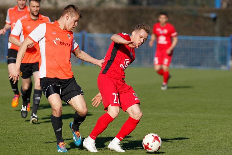 Football. Sparing. Piast Gliwice - Pniowek Pawlowice Slaskie. 28.03.2017