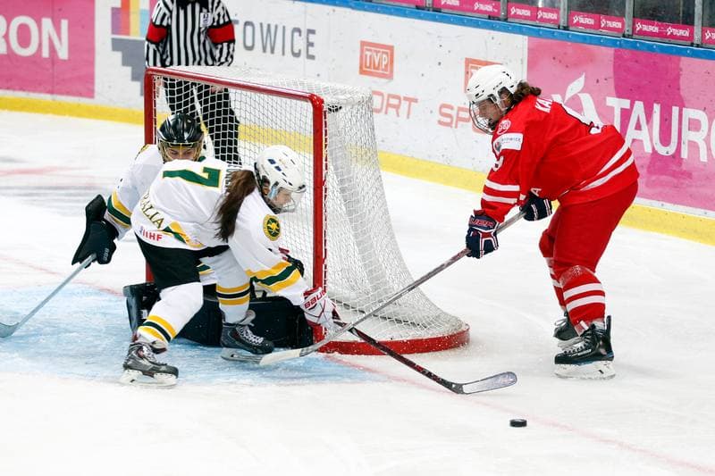 Ice Hockey. Women's U18 World Championship Division 1B. Poland - Australia. 07.01.2018