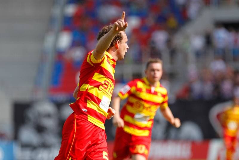 Football. T-Mobile Ekstraklasa. Gornik Zabrze - Jagiellonia Bialystok. 08.08.2014