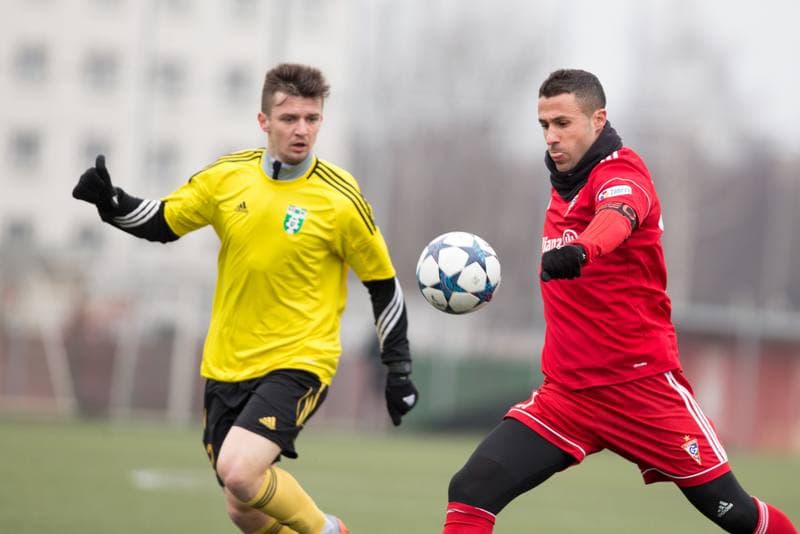 Football. Sparing. MFK Karvina - Gornik Zabrze. 13.01.2018