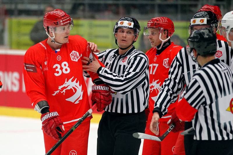 Ice Hockey. Champions Hockey League. Ocelari Trinec - JYP Jyvaskyla. 16.01.2018