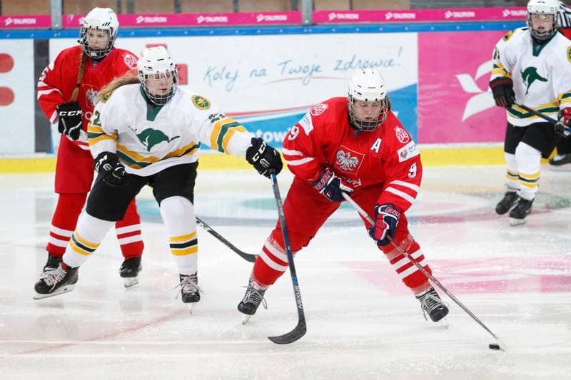 Ice Hockey. Women's U18 World Championship Division 1B. Poland - Australia. 07.01.2018