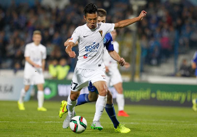 Football. T-Mobile Ekstraklasa. Ruch Chorzow - Pogon Szczecin. 06.03.2015