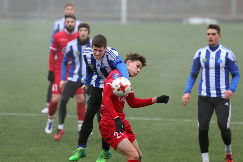 Football. Sparing. Ruch Chorzow - Podbeskidzie Bielsko-Biala. 27.01.2018