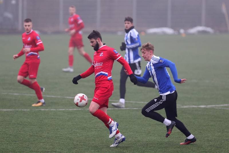 Football. Sparing. Ruch Chorzow - Podbeskidzie Bielsko-Biala. 27.01.2018
