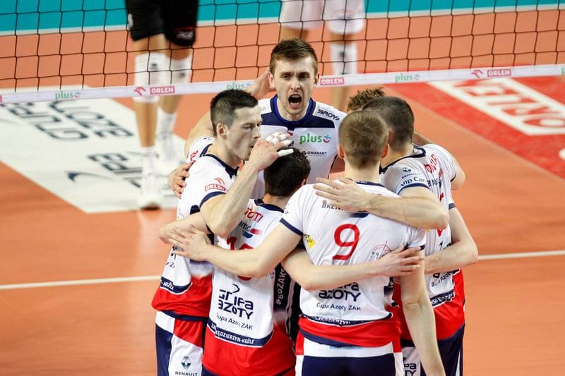 Volleyball. PlusLiga. ZAKSA Kedzierzyn-Kozle - Skra Belchatow. 23.04.2017