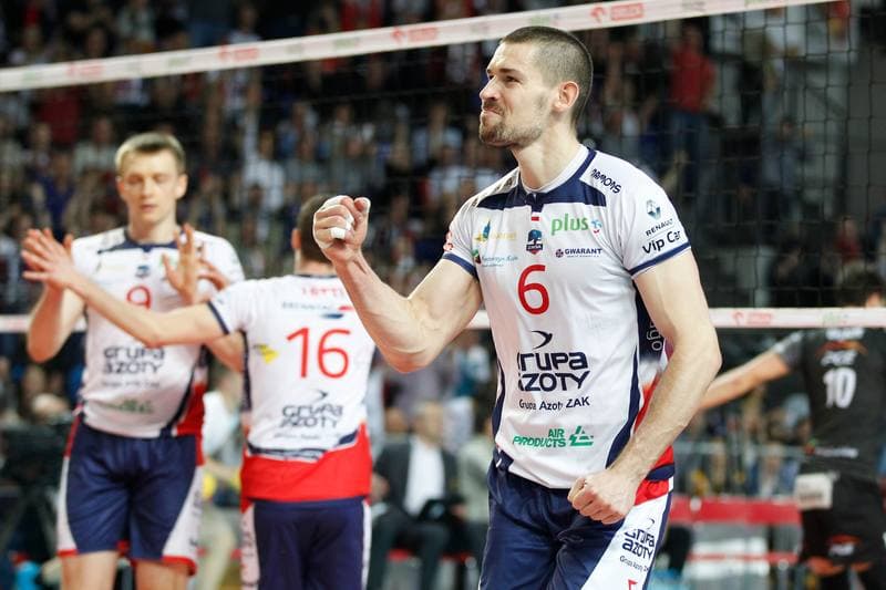 Volleyball. PlusLiga. ZAKSA Kedzierzyn-Kozle - Skra Belchatow. 23.04.2017
