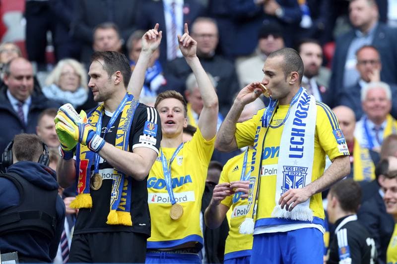 Football. Polish Cup Final. Lech Poznan - Arka Gdynia. 02.05.2017