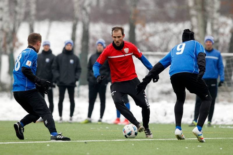 Football. Sparing. Polonia Bytom - MKS Kluczbork. 07.02.2018