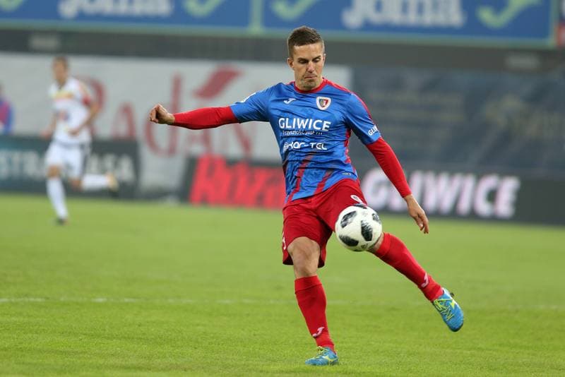 Football. Lotto Ekstraklasa. Piast Gliwice - Jagiellonia Bialystok. 12.02.2018