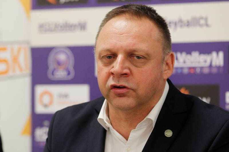 Volleyball. Jastrzebski Wegiel. Press Conference. 29.01.2018