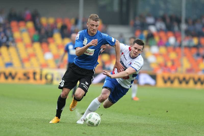 Football. Nice I Liga. Podbeskidzie Bielsko-Biala - Sandecja Nowy Sacz. 20.05.2017