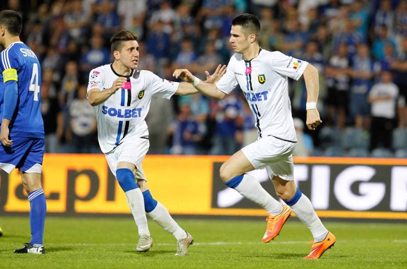Football. T-Mobile Ekstraklasa. Ruch Chorzow - Zawisza Bydgoszcz. 05.06.2015