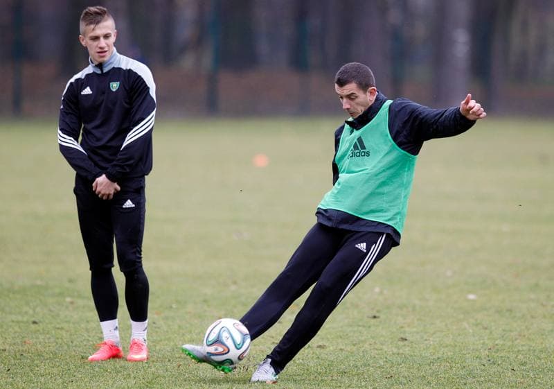 Football. GKS Katowice. Training. 28.05.2015