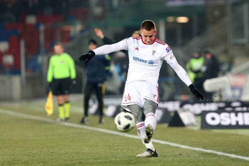 Football. Lotto Ekstraklasa. Gornik Zabrze - Pogon Szczecin. 28.02.2018