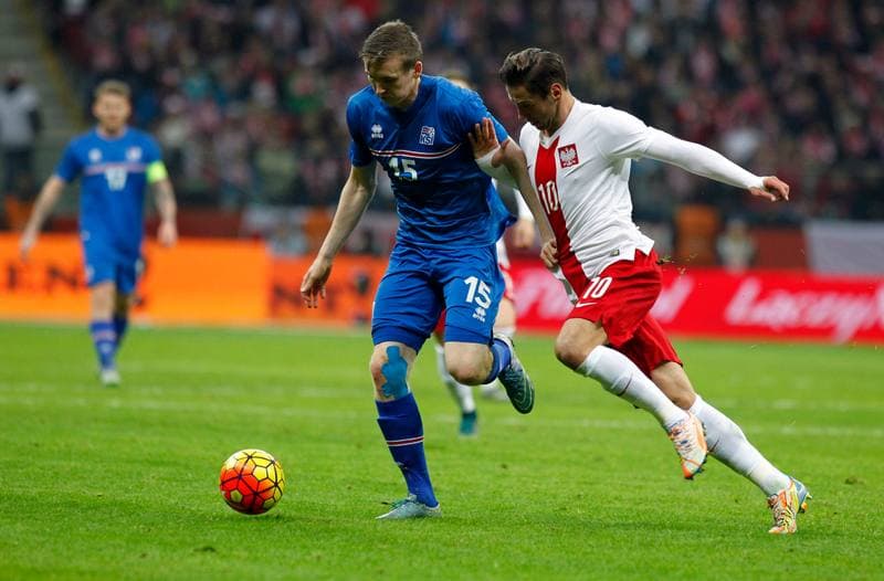 Football. International Friendly. Poland - Iceland. 13.11.2015
