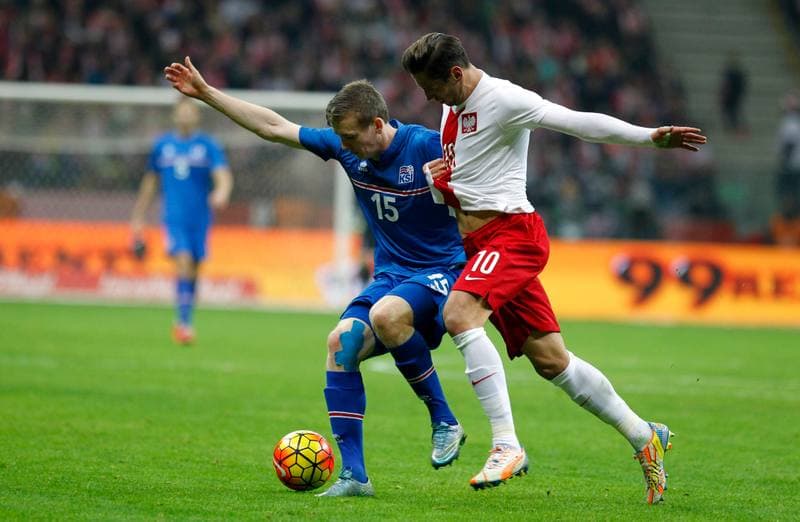 Football. International Friendly. Poland - Iceland. 13.11.2015