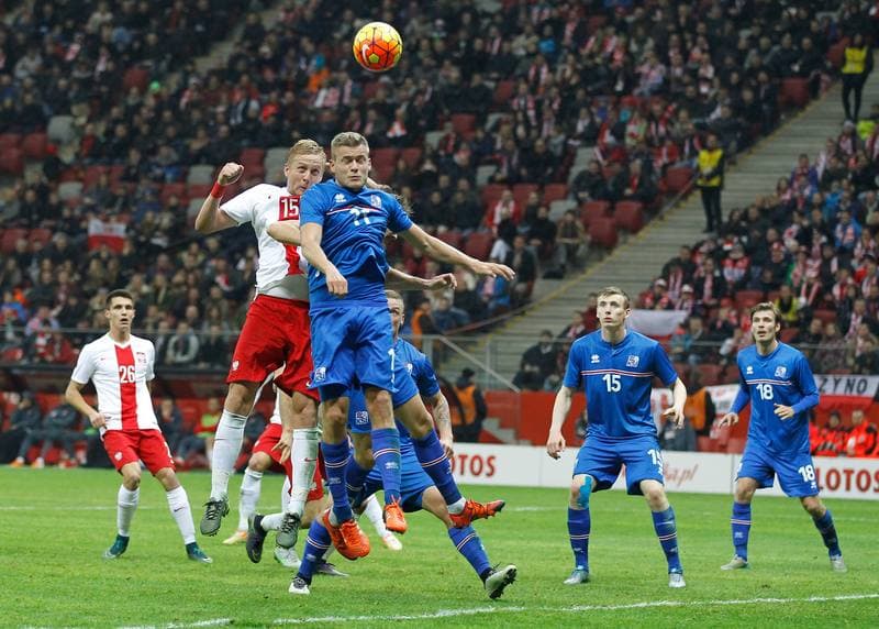 Football. International Friendly. Poland - Iceland. 13.11.2015