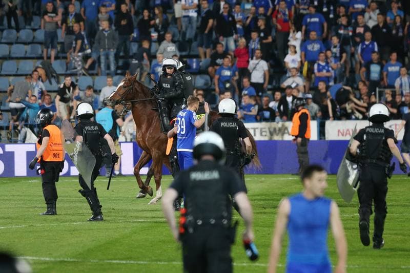 Football. Lotto Ekstraklasa. Ruch Chorzow - Gornik Leczna. 02.06.2017