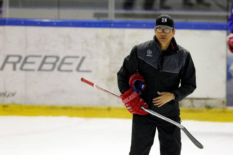 Ice Hockey. Poland national team. Training. 13.02.2018