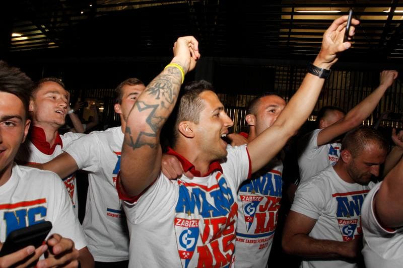 Football. Gornik Zabrze. Feta. 04.06.2017