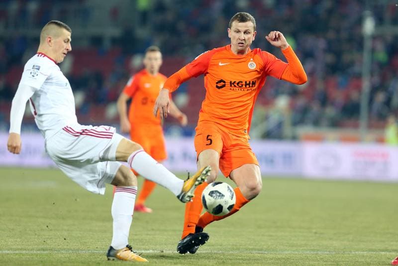 Football. Lotto Ekstraklasa. Gornik Zabrze - Zaglebie Lubin. 09.03.2018