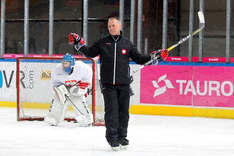 Ice Hockey. Poland national team. Training. 15.02.2018