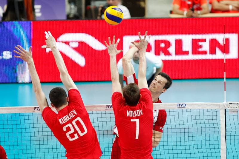Volleyball. FIVB World League. Poland - Russia. 15.06.2017
