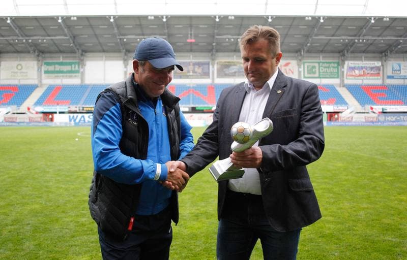 Football. Piast Gliwice. Press Conference. 28.06.2015