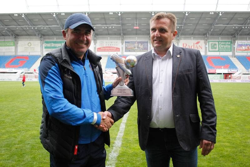 Football. Piast Gliwice. Press Conference. 28.06.2015