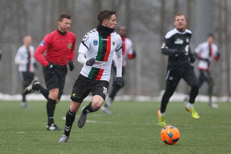 Football. Sparing. GKS Tychy - KS Polkowice. 16.02.2018